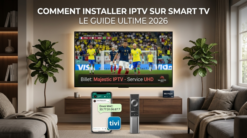 ​installer iptv sur smart tv